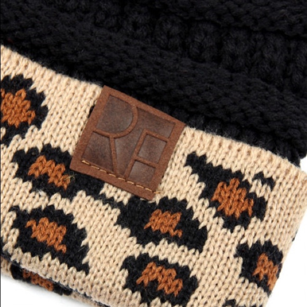 🔥Leopard Winter Hat - Picture 2 of 2